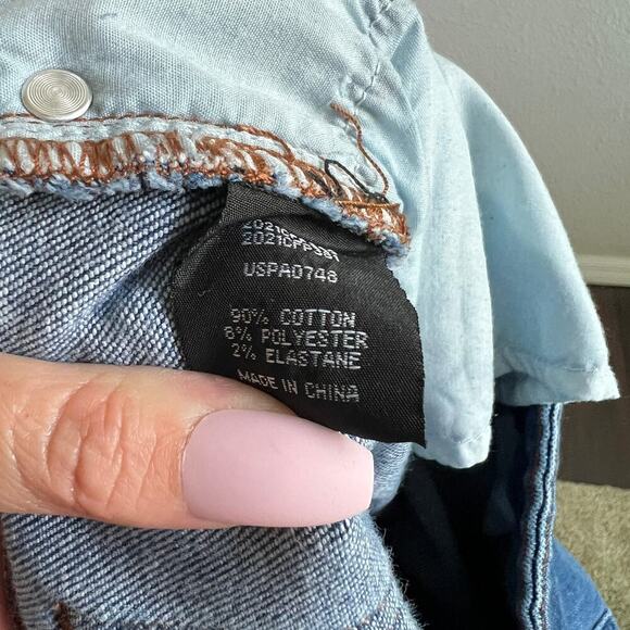 Universal Standard Skinny Jeans Women's 34 High Rise Stretch Denim Medium Wash - Picture 6 of 6